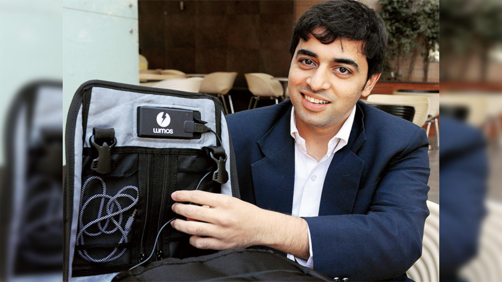 Bangalore startup offers solar power backpacks that charge your cellphone  and tablets on the go - The Economic Times
