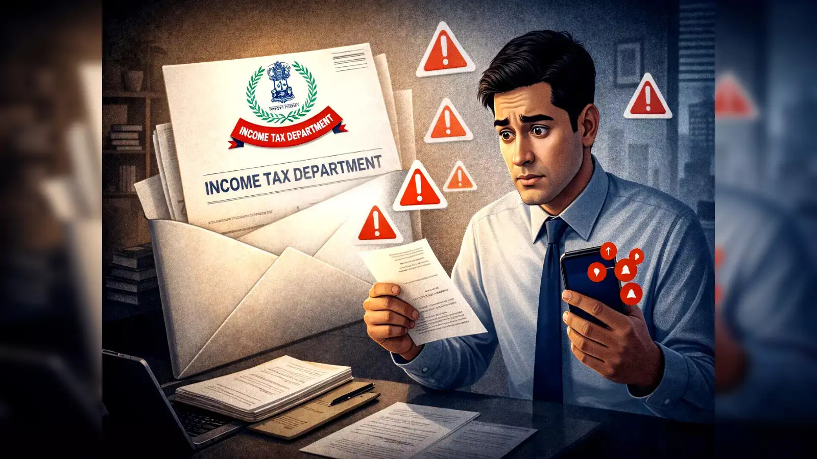 Why salaried employees are getting Income Tax Department intimations and what they should do now - The Economic Times