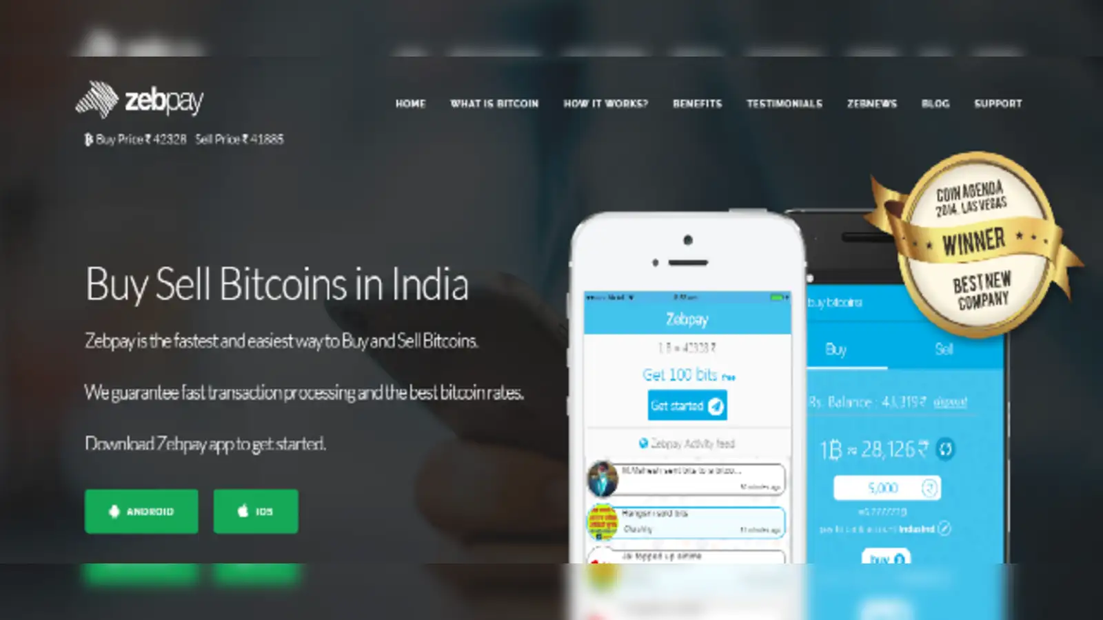 Zebpay looks to raise $5m for Bitcoins - The Economic Times