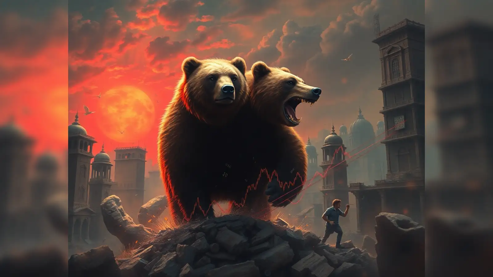 5 reasons why markets are falling today: Nifty slides below 25,400, Sensex plunges over 1,400 points