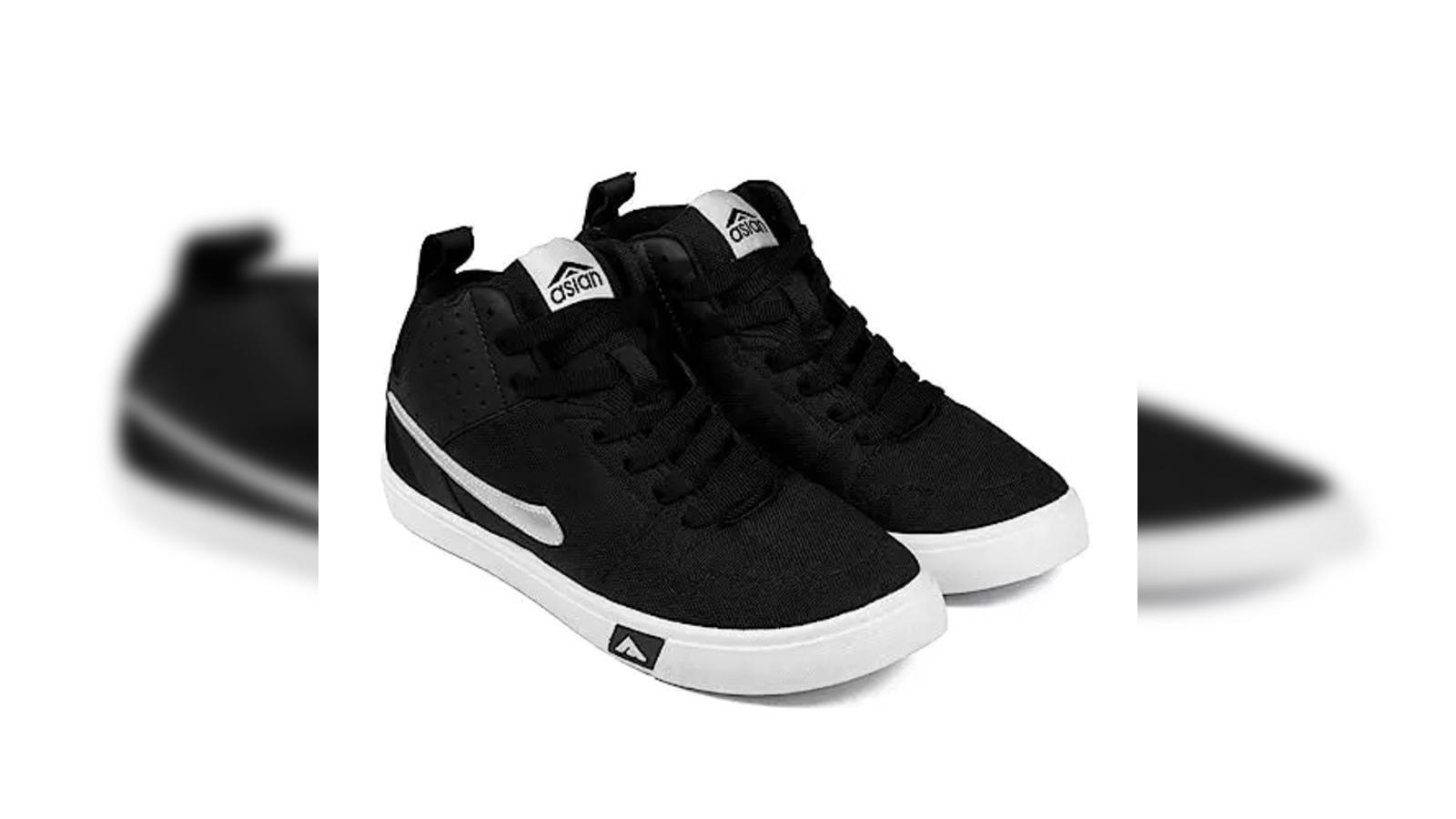 Buy Black & Blue Sneakers for Men by Buda Jeans Co Online | Ajio.com
