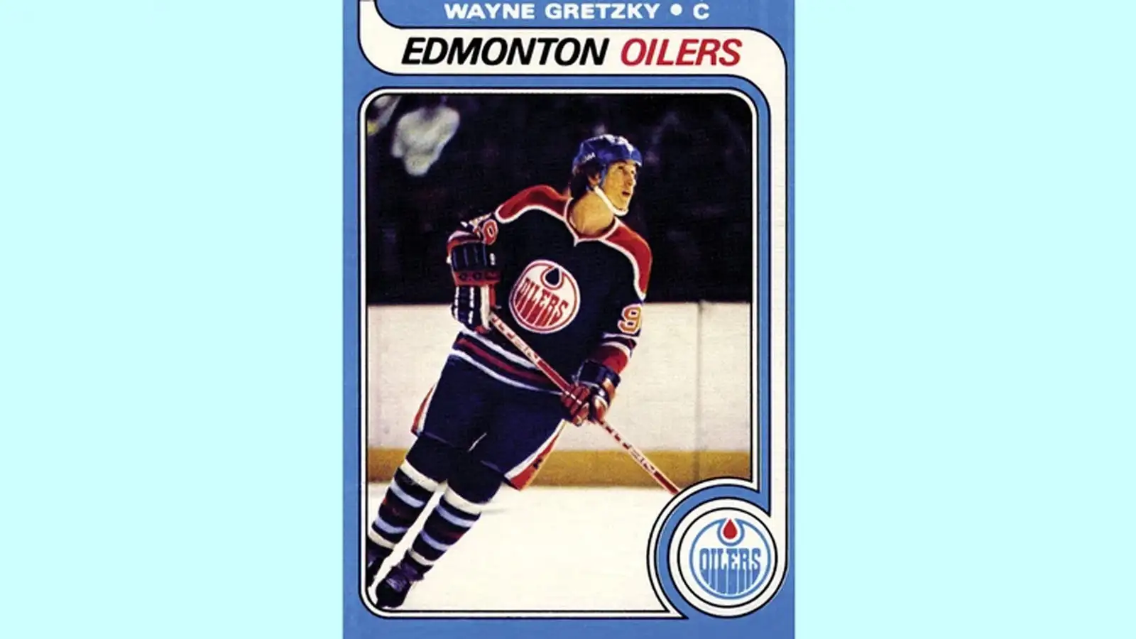 Wayne Gretzky: Hockey player Wayne Gretzky's rookie card