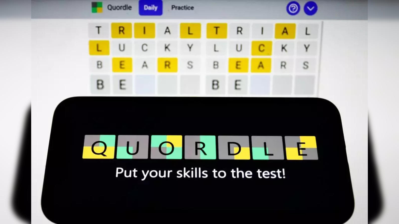 Today's Quordle Puzzle 37 Answer – March 2 2022 4 Daily Words Solution -  Fortnite Insider