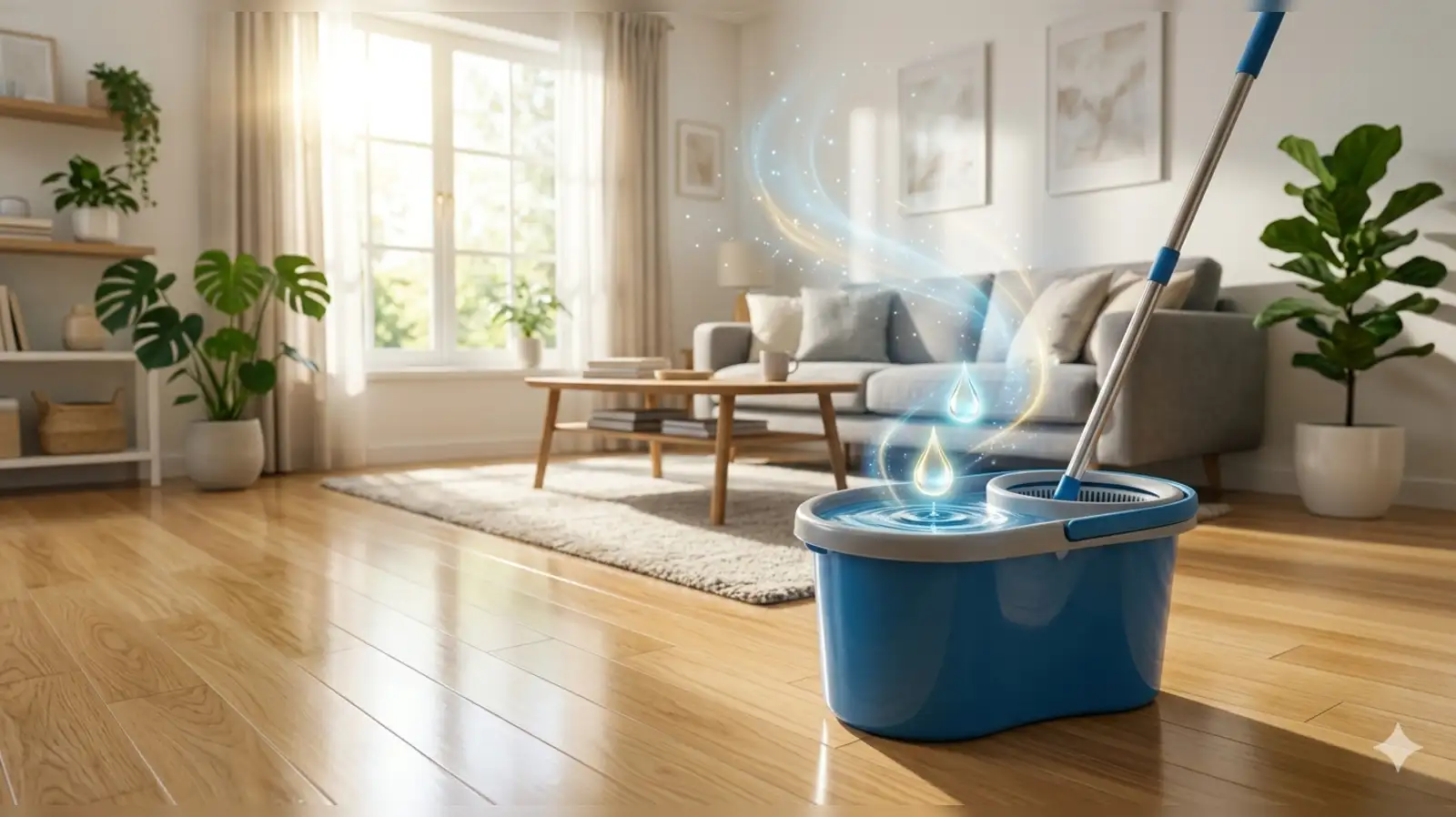 2 Drops in Your Mop Bucket; The Simple Trick That Keeps Your Home Smelling Fresh for Days