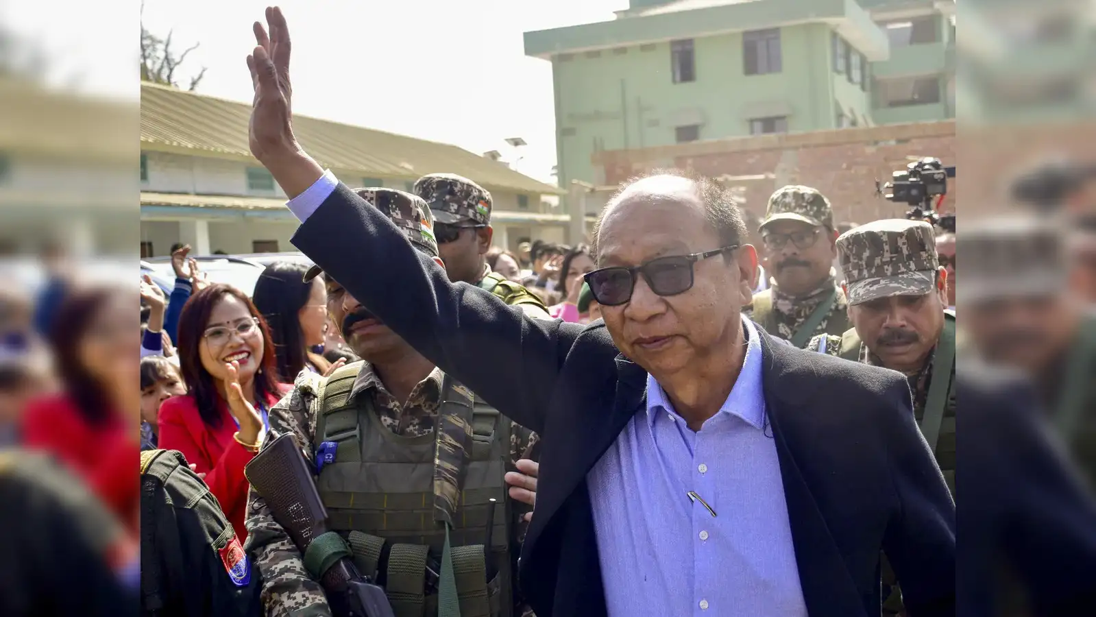 CM Yumnam Khemchand Singh credits PM Modi for safeguarding Manipur