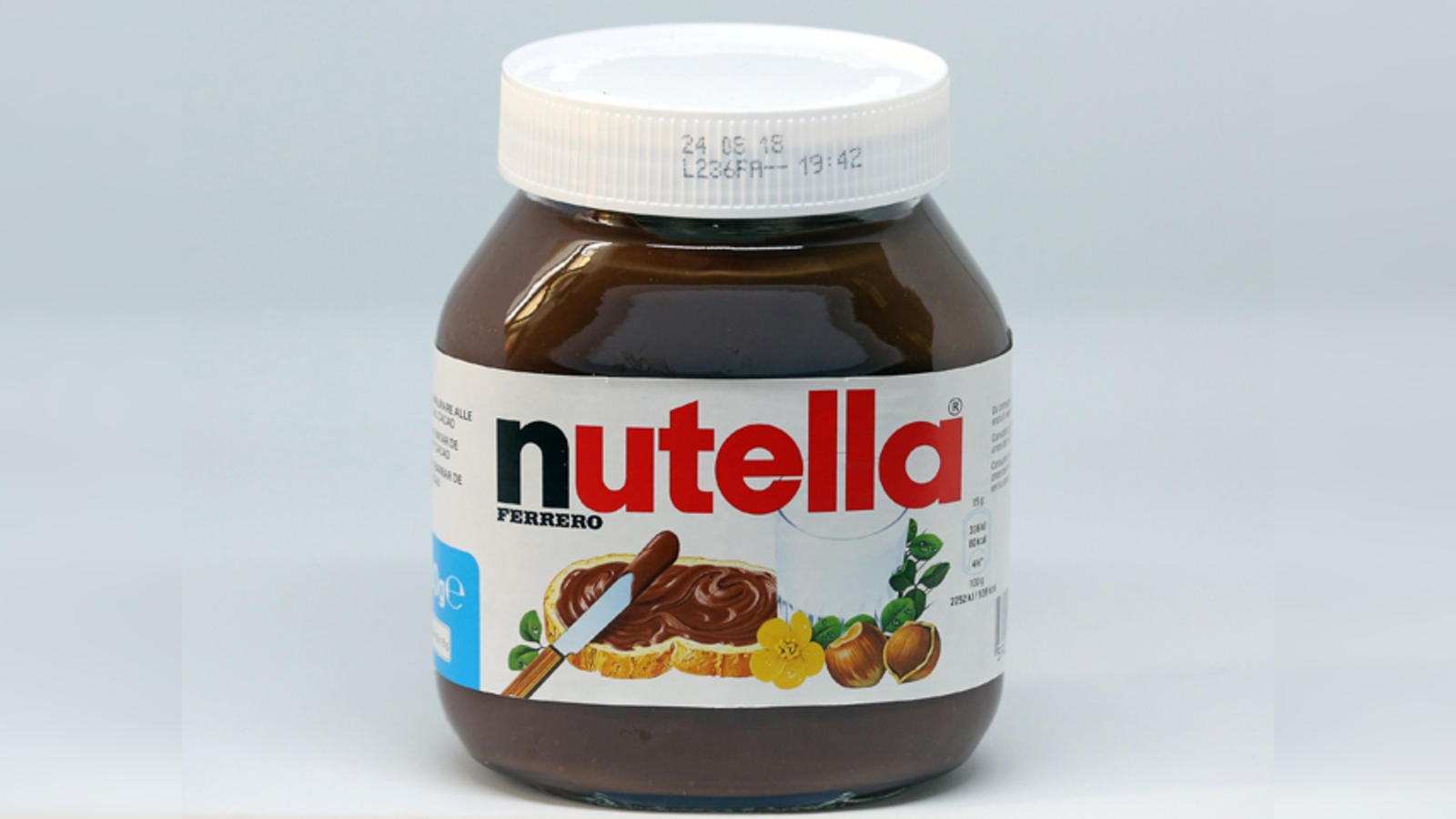 Personalised Mini Nutella Jar Label Digital File -  Israel