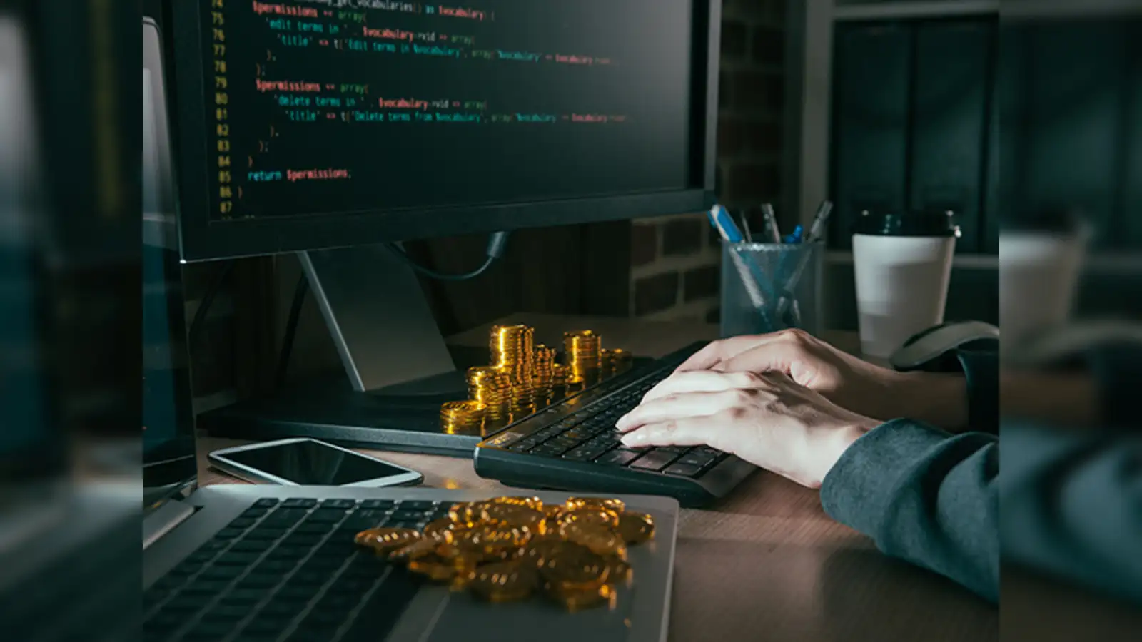 mining cryptocurrency: Not just the phone browser, your TV and smart fridge  might be mining bitcoin for criminals too - The Economic Times