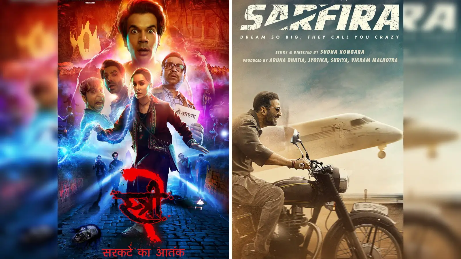 From &lsquo;Stree 2&rsquo; to &lsquo;Sarfira&rsquo;: Latest OTT releases for your weekend 