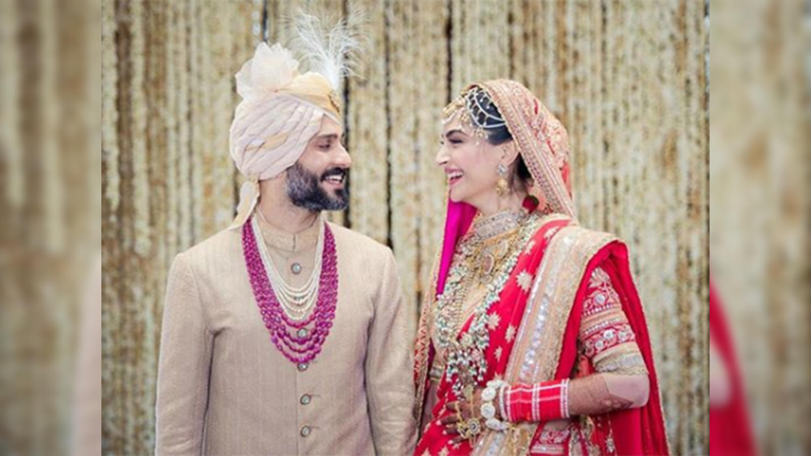 sonam kapoor anand ahuja tie the knot in an anand karaj ceremony