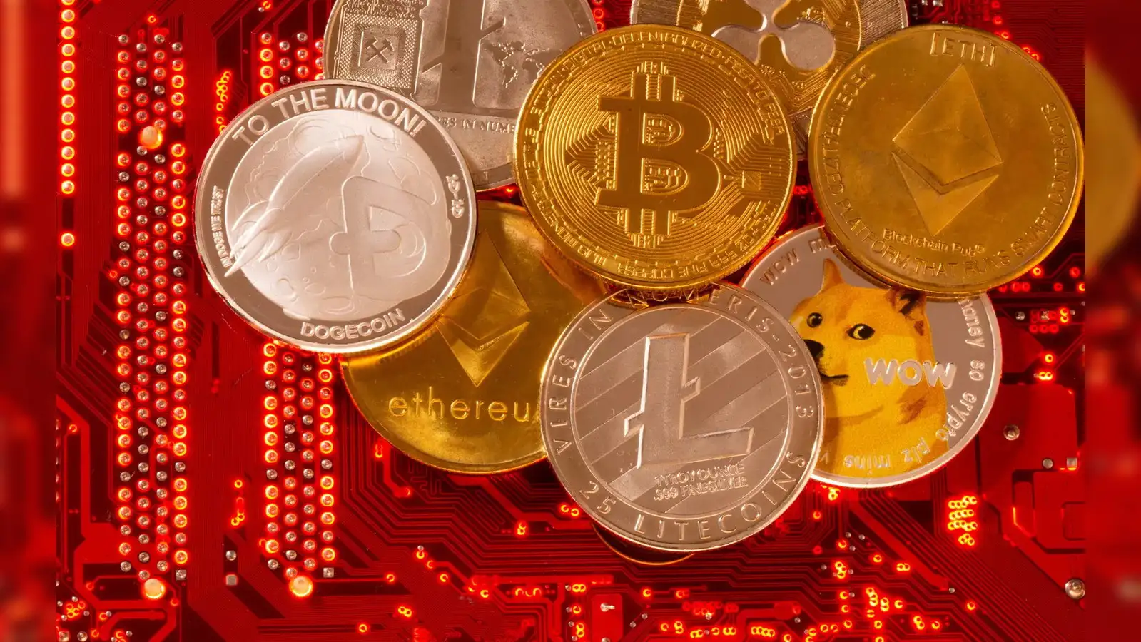 Top cryptocurrency prices today: Cardano, Bitcoin see profit booking;  Solana soars 18% - The Economic Times