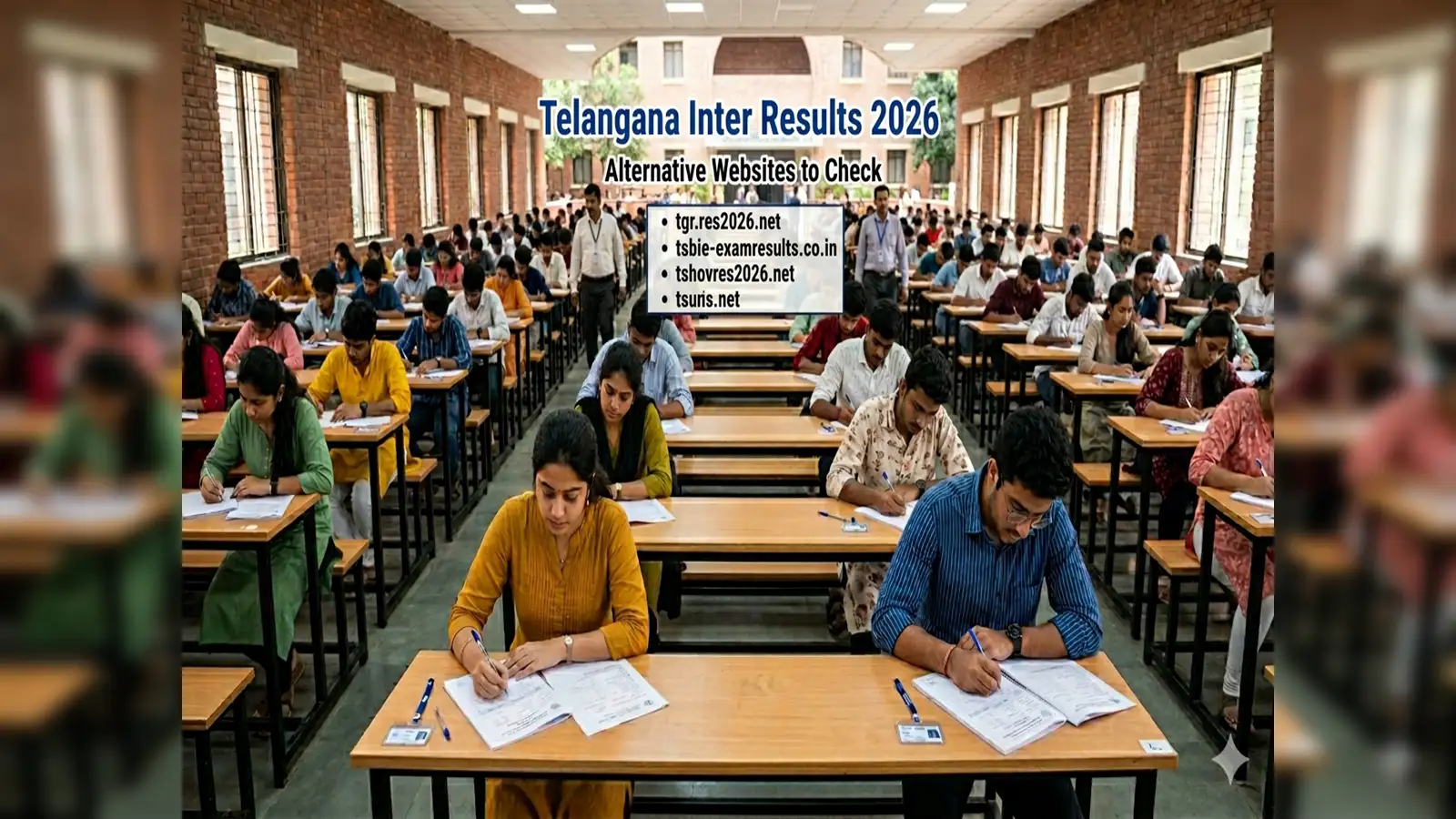 tgbie.cgg.gov.in Telangana TS Inter Results 2026 Alternative Websites: Official website not working? Here's how you can download scorecards from other portals