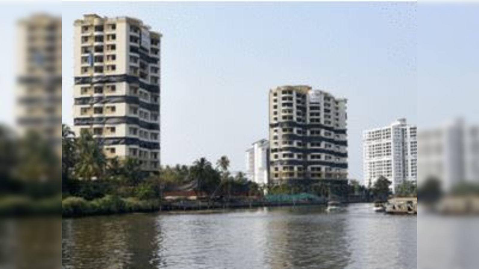 Demolition drive against four Kochi illegal flats completed - The Economic  Times