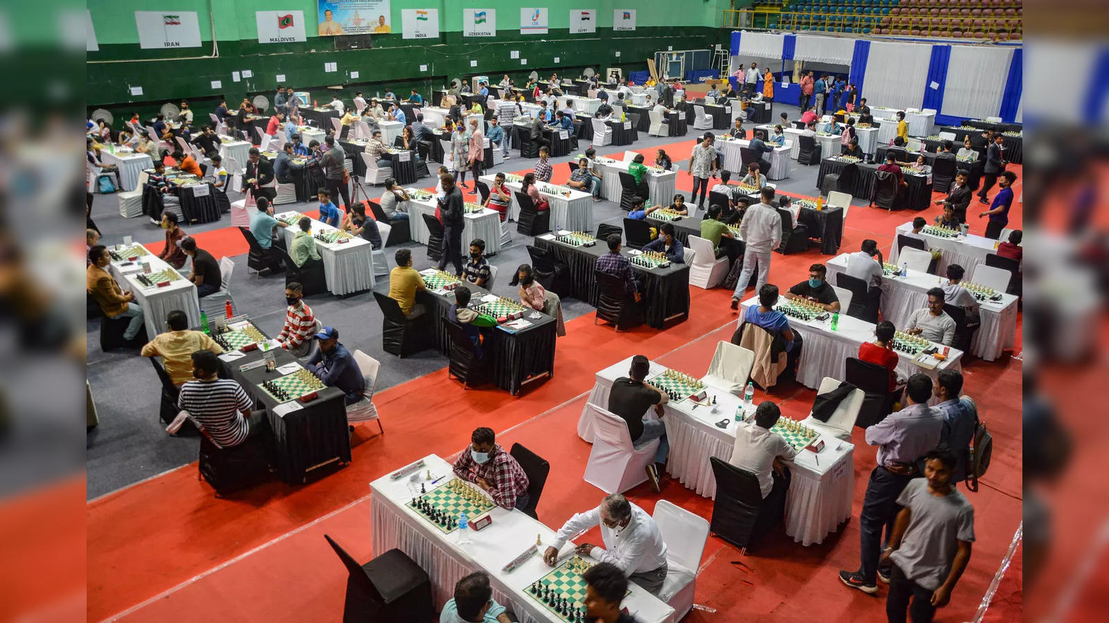 Chess Olympiad: Preparations on, test tournament held