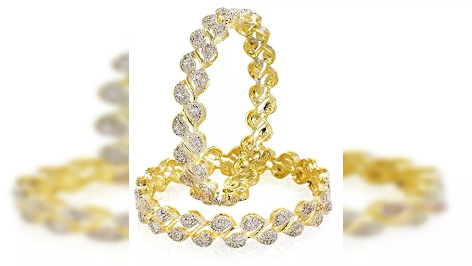 1 Gram Gold Forming Triangle with Diamond Funky Design Bracelet Kada for  Men - Style A943 Price Just ₹4430.00 #Oval #GoldenKada #MiligramGold  #Diamond #Rhodium …