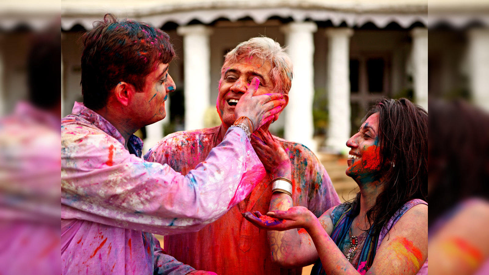 Holi Festival of Colours. Portrait of Happy Indian Girl in Holi Color Stock  Image - Image of festive, creative: 179082517