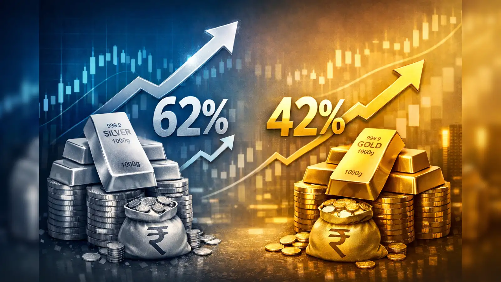 Silver ETFs deliver 62% XIRR since launch, outpace gold ETFs' 42%. Should  allocation strategies change? - The Economic Times