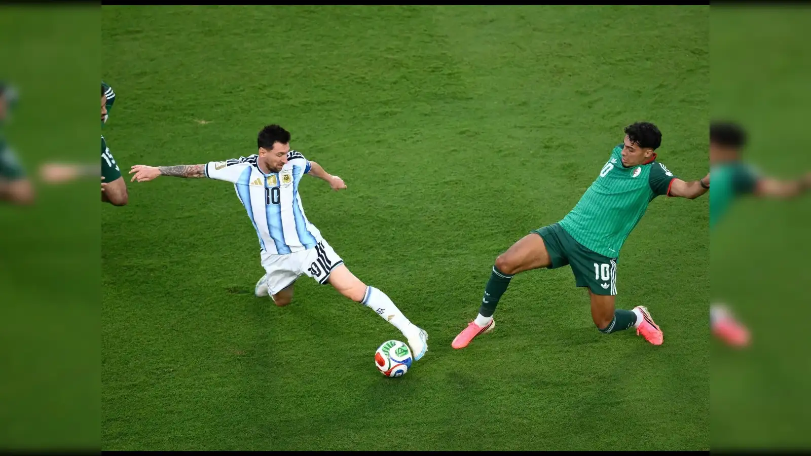 FIFA World Cup 2026: Lionel Messi lights up the stage with hat-trick in  opener vs Algeria, equals Klose's all-time record - The Economic Times