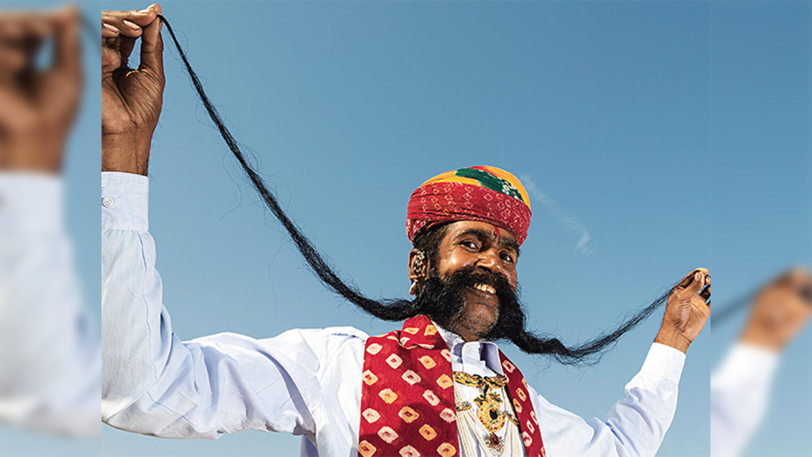Portrait of a man in traditional Rajasthani dress, Jaipur, Rajasthan, India  Stock Photo - Alamy