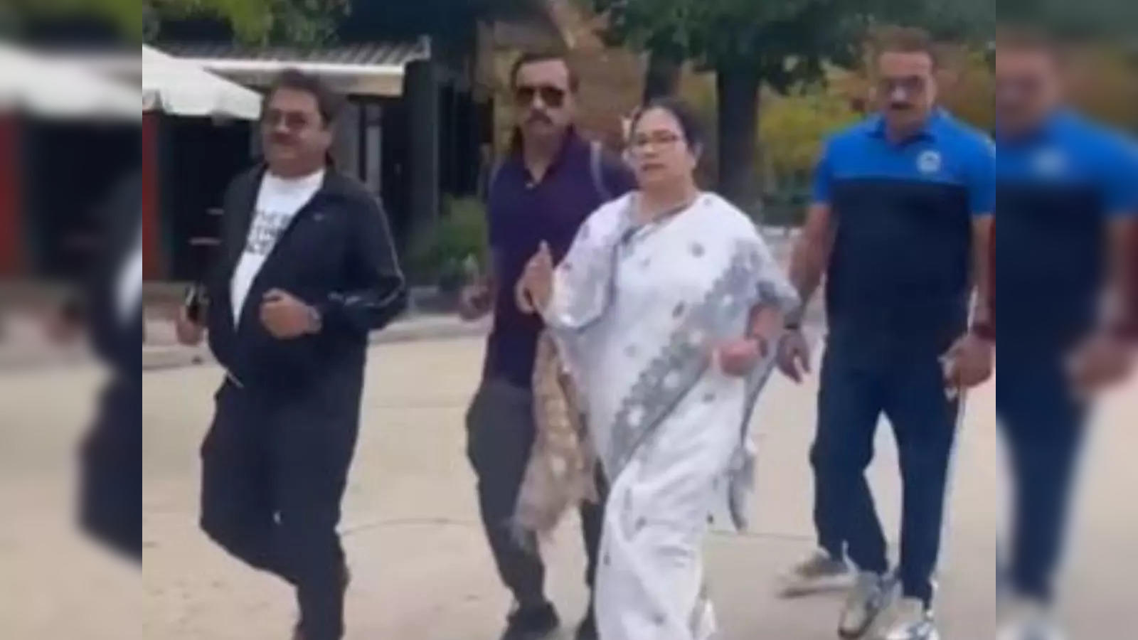 In a video which went viral on Twitter Tuesday, Trinamool Congress