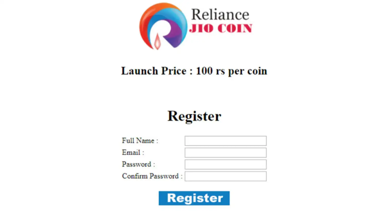 Reliance Jio Coin: Beware of this fake website - The Economic Times
