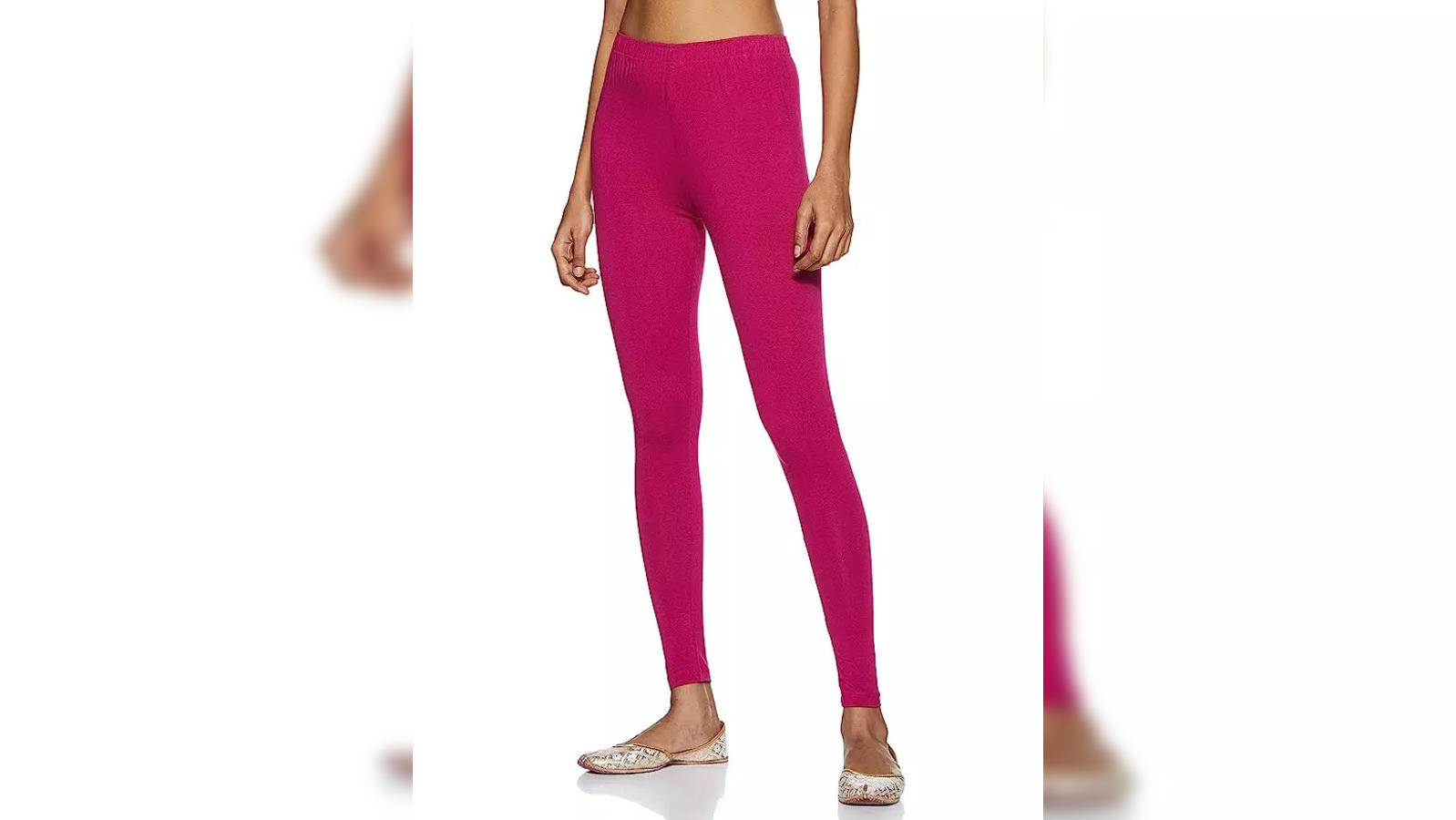 Frenchtrendz | Buy Frenchtrendz Cotton Spandex Strawberry Ankle Leggings  Online India