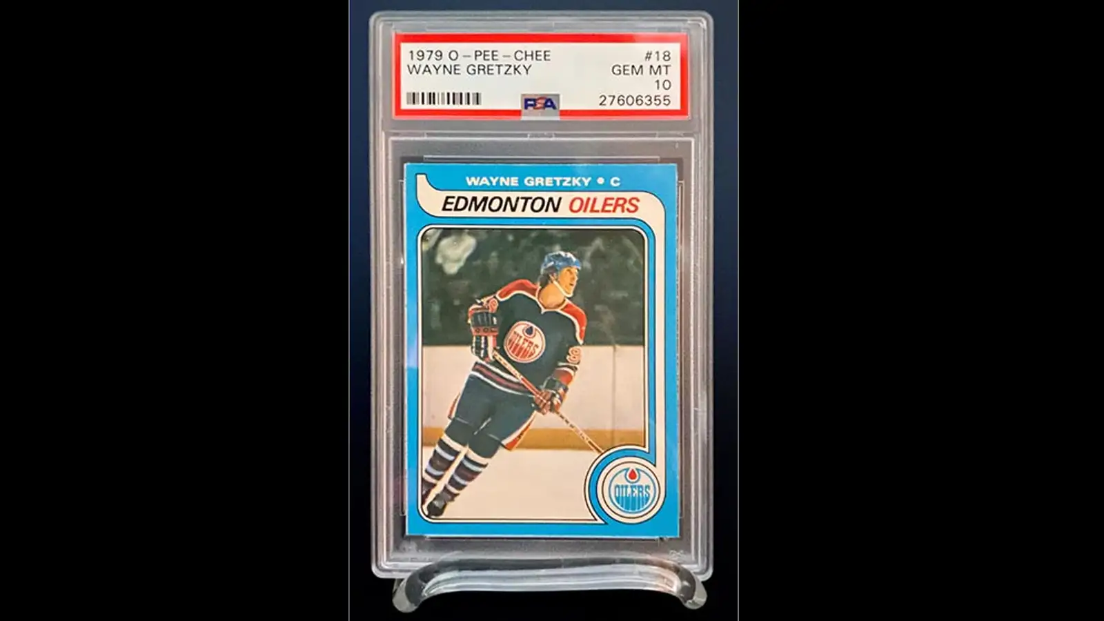 Wayne Gretzky Rookie Card Auction: Wayne Gretzky rookie card