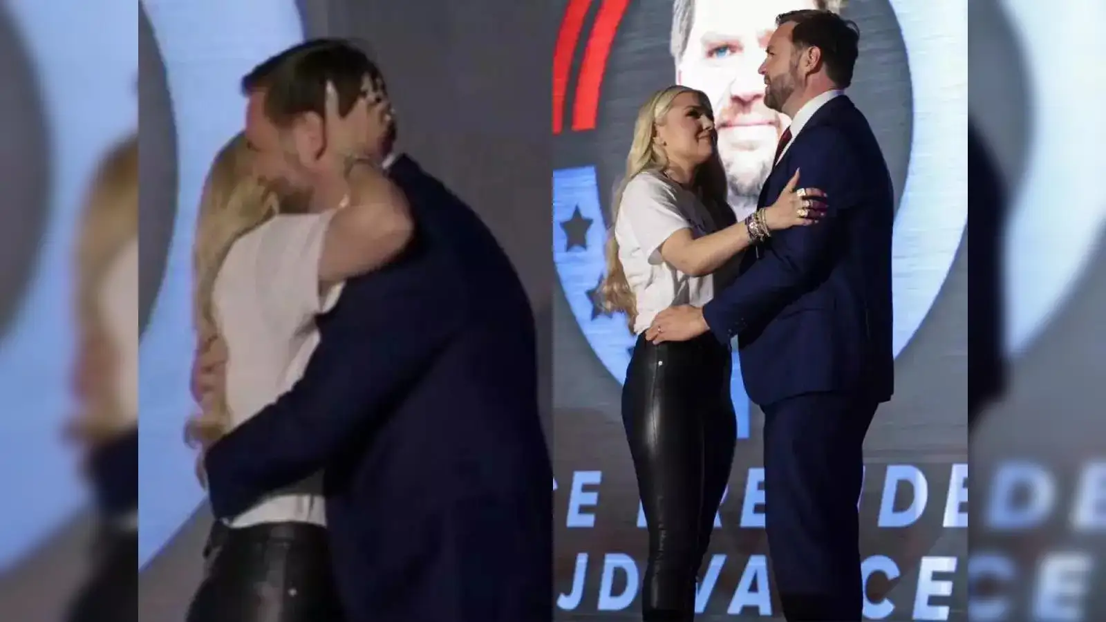 erika kirk jd vance: 'Vance announces divorce, marries Charlie Kirk's widow  by end of 2026': NYT author's chilling prediction amid hug row goes viral -  The Economic Times