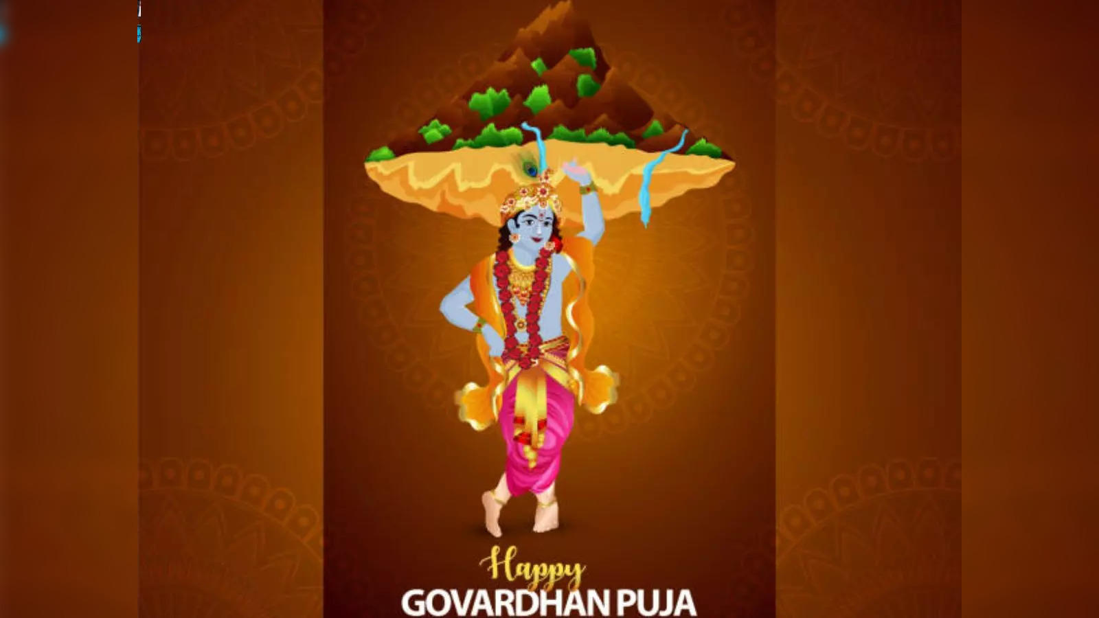 Enter World - May the Lord bless you on this auspicious day of Govardhan  Puja and may it be a new beginning of greater prosperity, success, and  happiness Happy Govardhan Pooja .