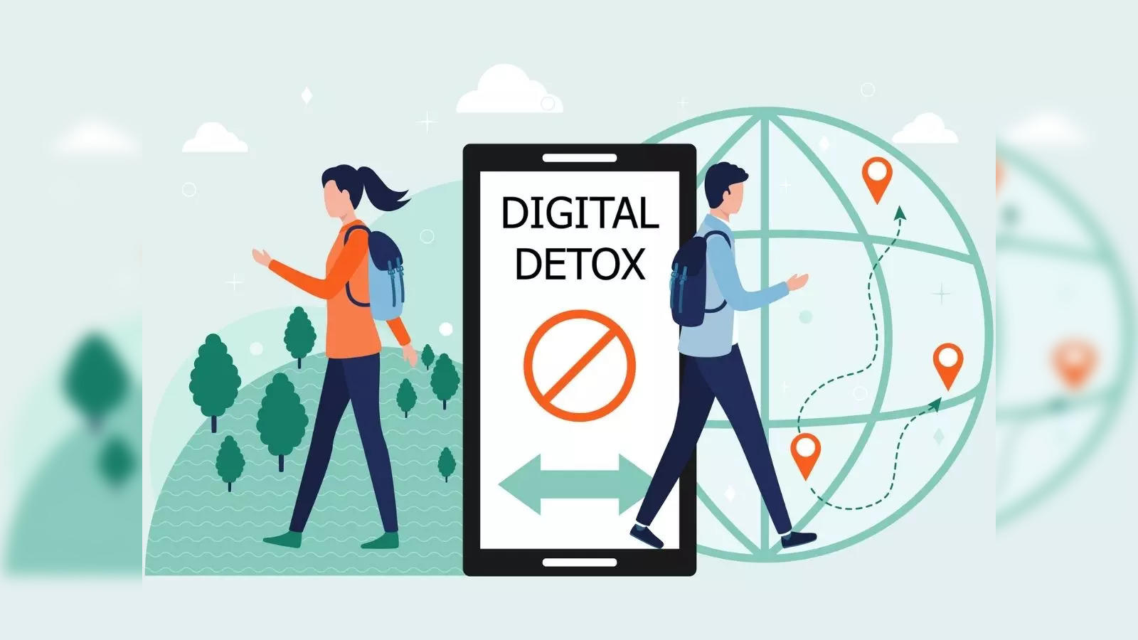 digital detox: Digital detox is unnecessary. Try reducing one hour of  smartphone use every day to stay happy and healthy - The Economic Times