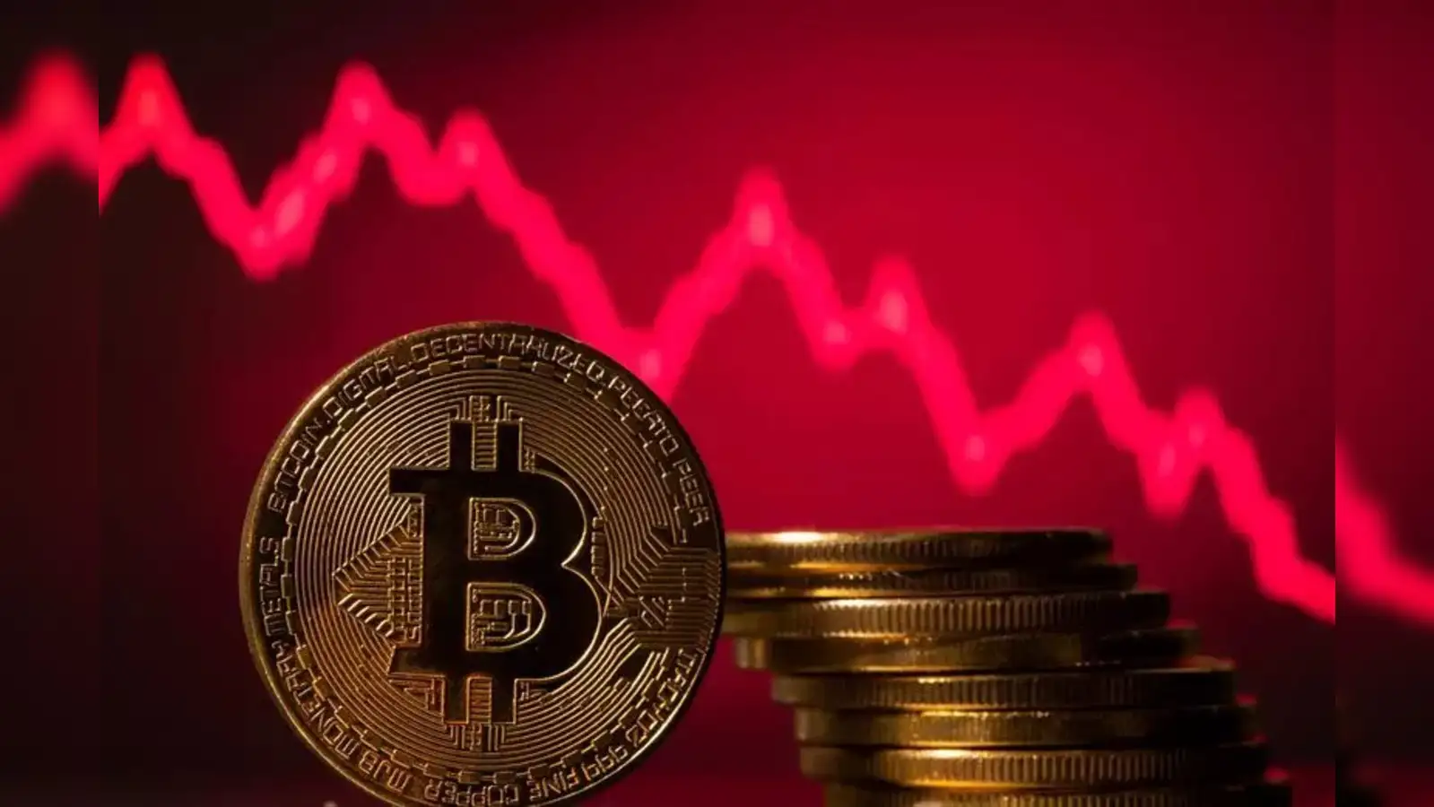 Bitcoin falls 8.9% to $34,156 - The Economic Times