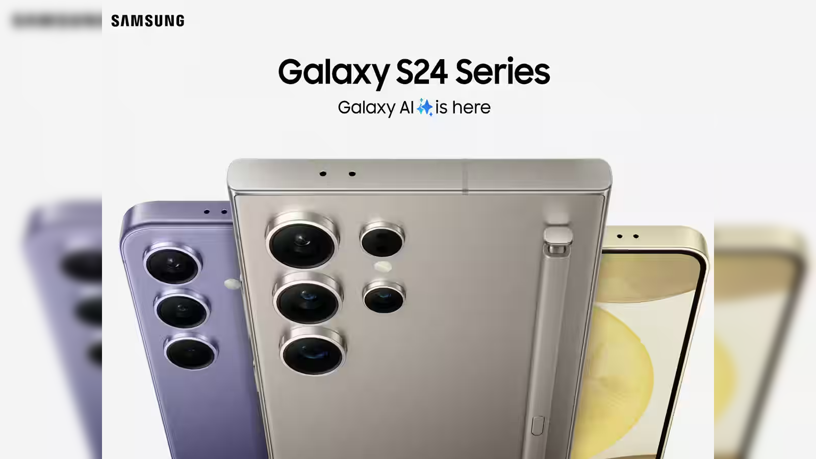 Samsung Galaxy S24, S24+, S24 Ultra India price announced