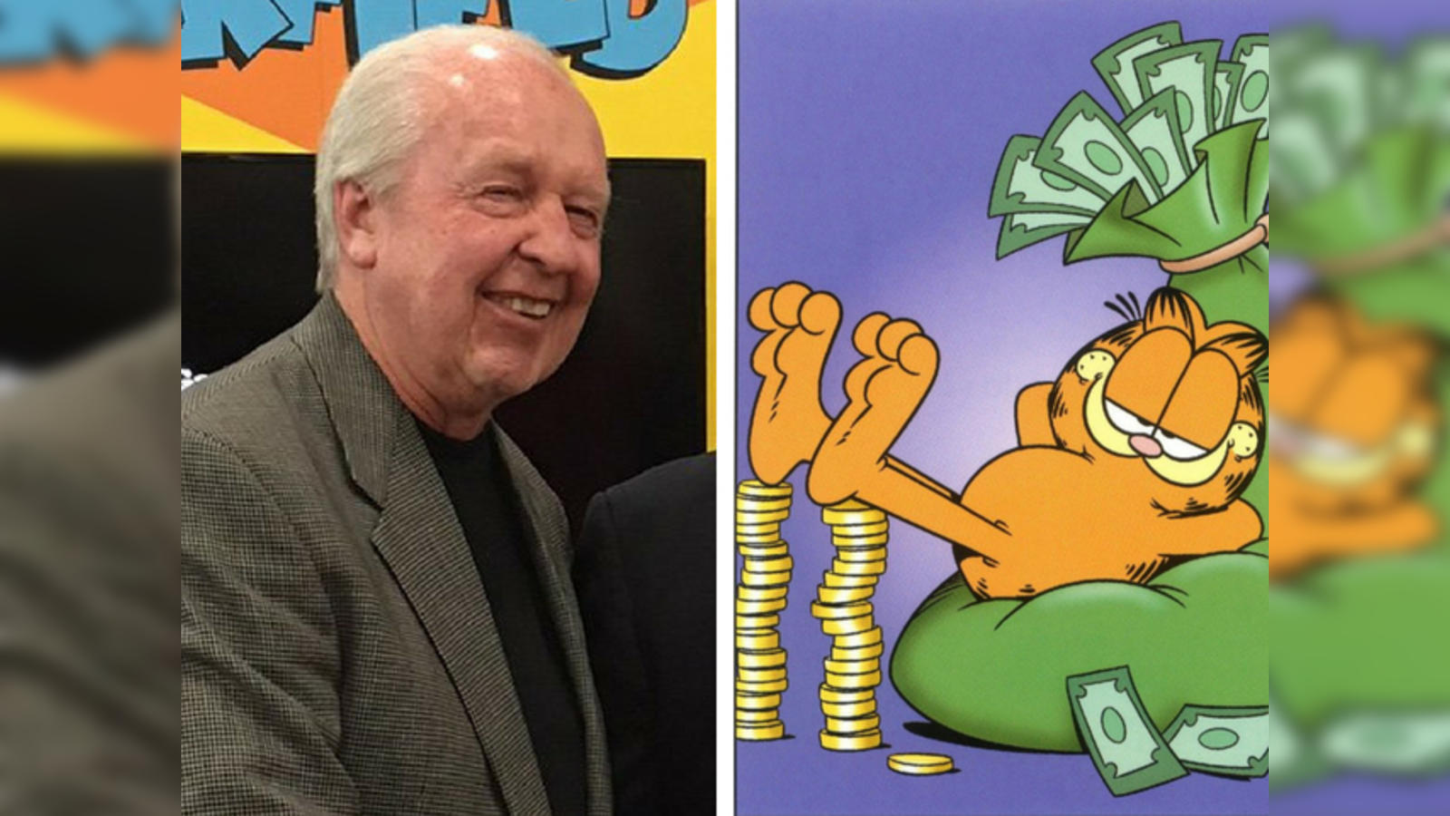40 years of Garfield: Garfield turns 40: Lazy, grouchy cat is worth $800  mn, and founder Jim Davis loves it! - The Economic Times