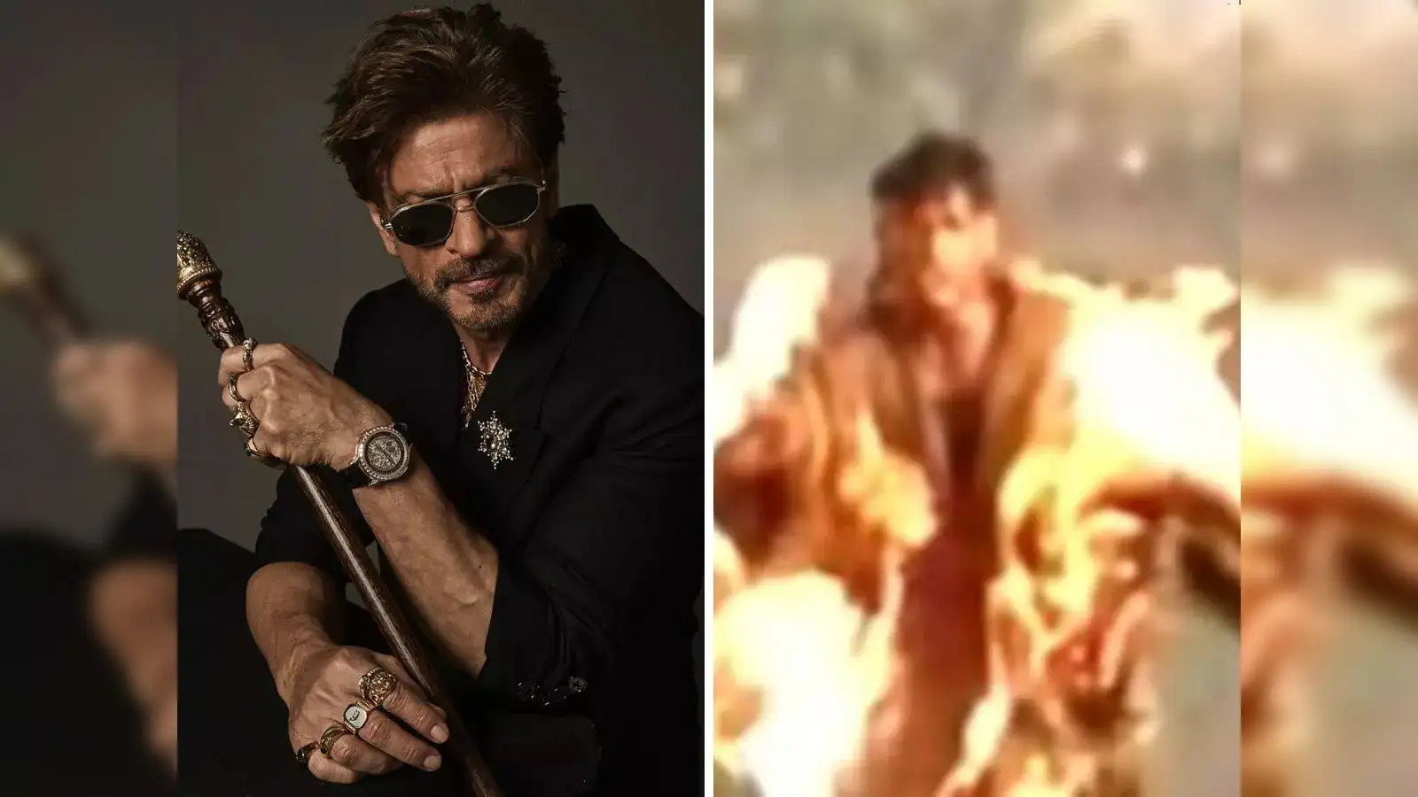 When Shah Rukh Khan almost burned himself for shooting an action sequence.  But the film failed to set box-office on fire - The Economic Times