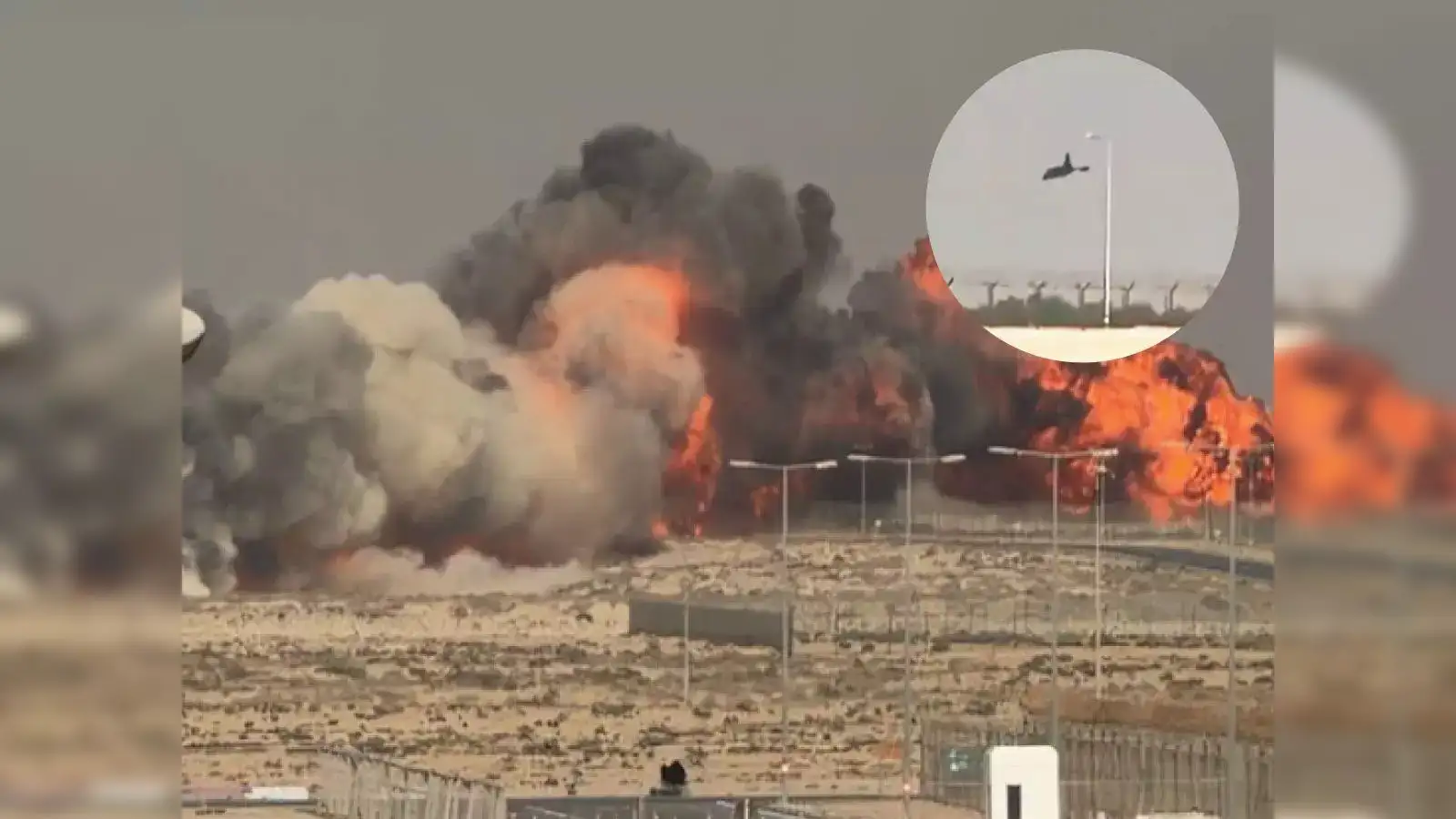 Video: Tejas fighter jet plane crash caught on cam; watch ...