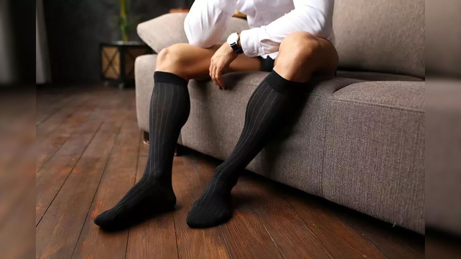 Men's Black Socks
