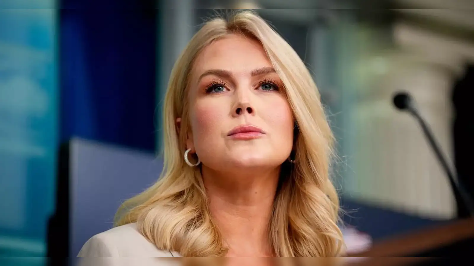 Karoline Leavitt plastic surgery rumors viral: Wait, that's Karoline Leavitt?  Throwback photo fuels plastic surgery rumors - fans say she's  unrecognizable - The Economic Times