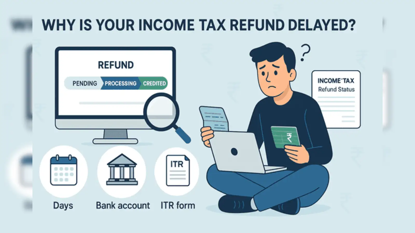 Income Tax Refund Delay: Why It's Taking So Long to receive my income tax refund in FY 2025-26