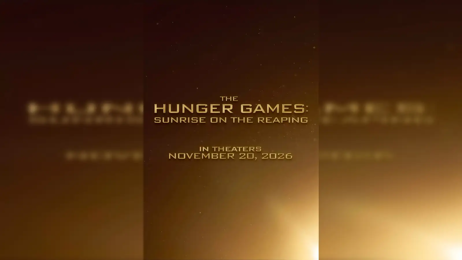 The Hunger Games Reaping