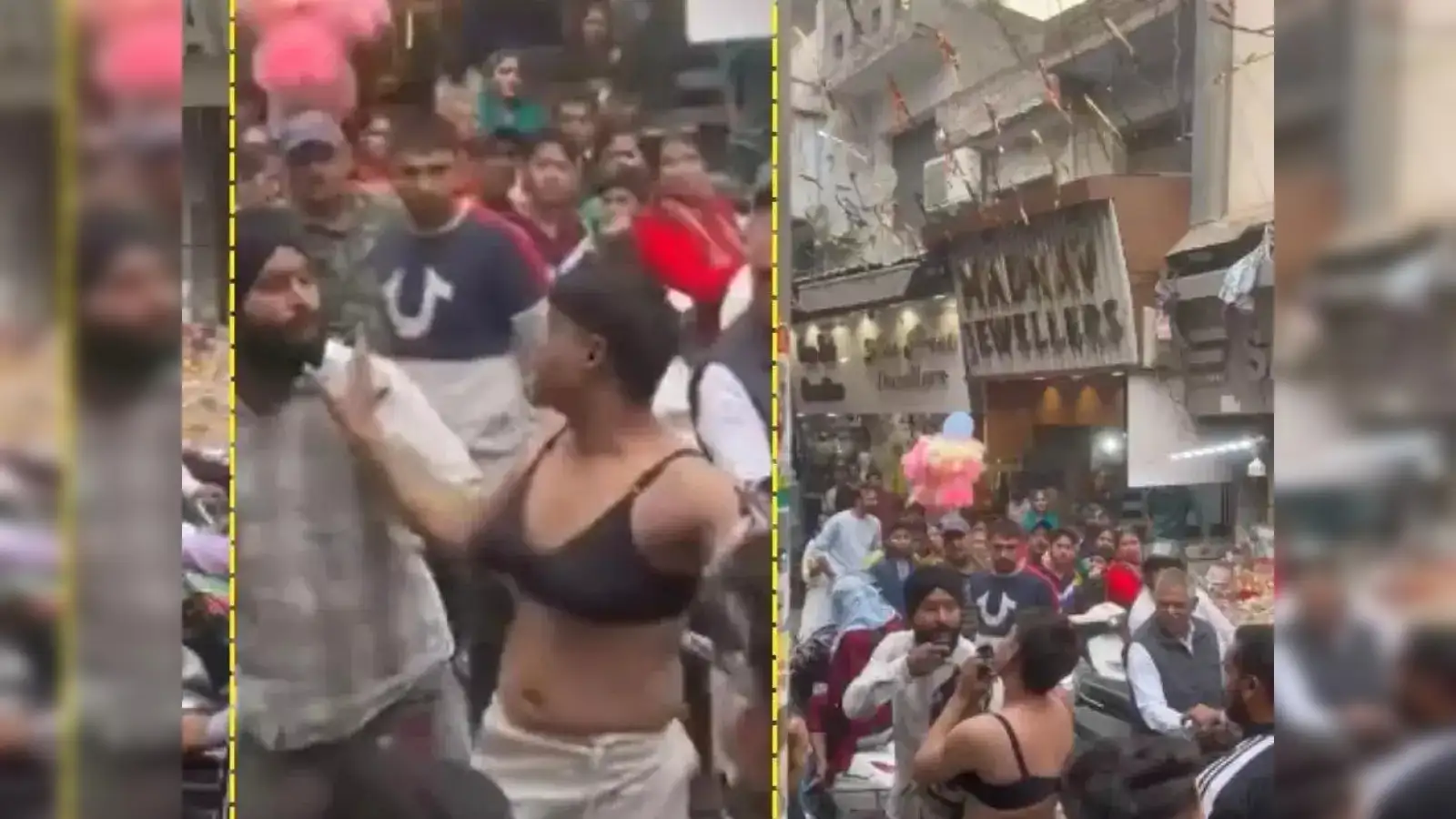 Viral Video: Man thrashed in Panipat, Haryana for filming reel in public  wearing a bra - The Economic Times