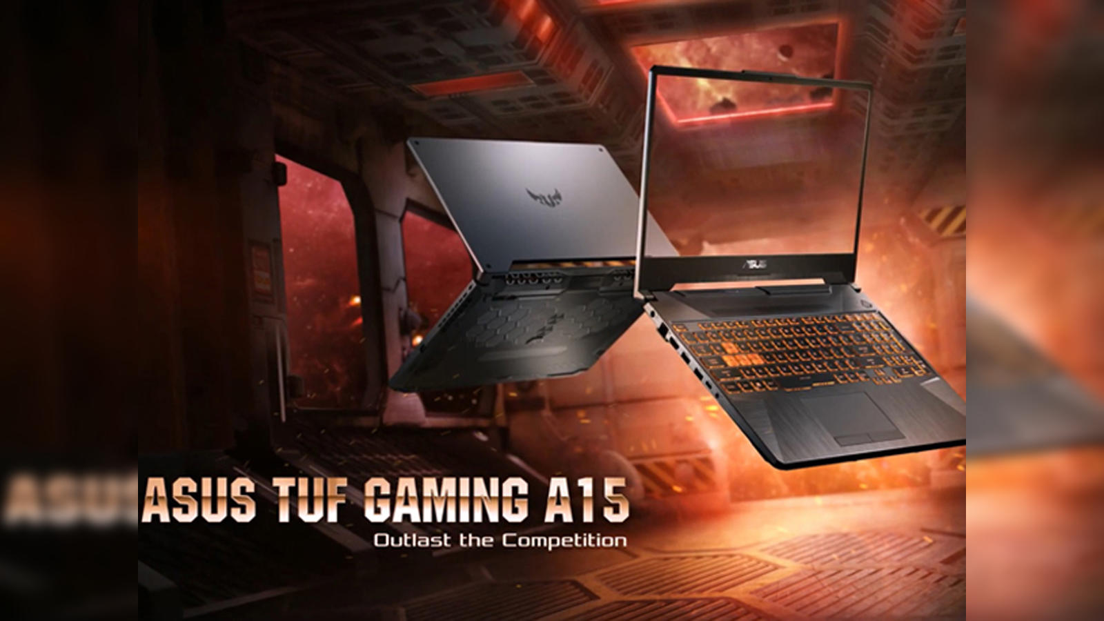asus gaming laptop: Asus TUF A15 review: Strong hinge design, staid looks,  can run graphic-intensive games very smoothly - The Economic Times