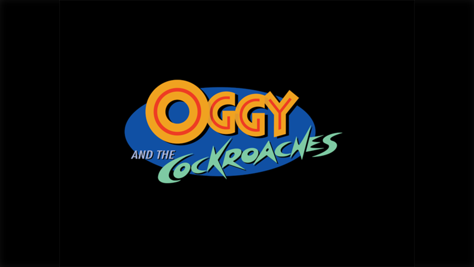 Oggy and the Cockroaches logo 3d model