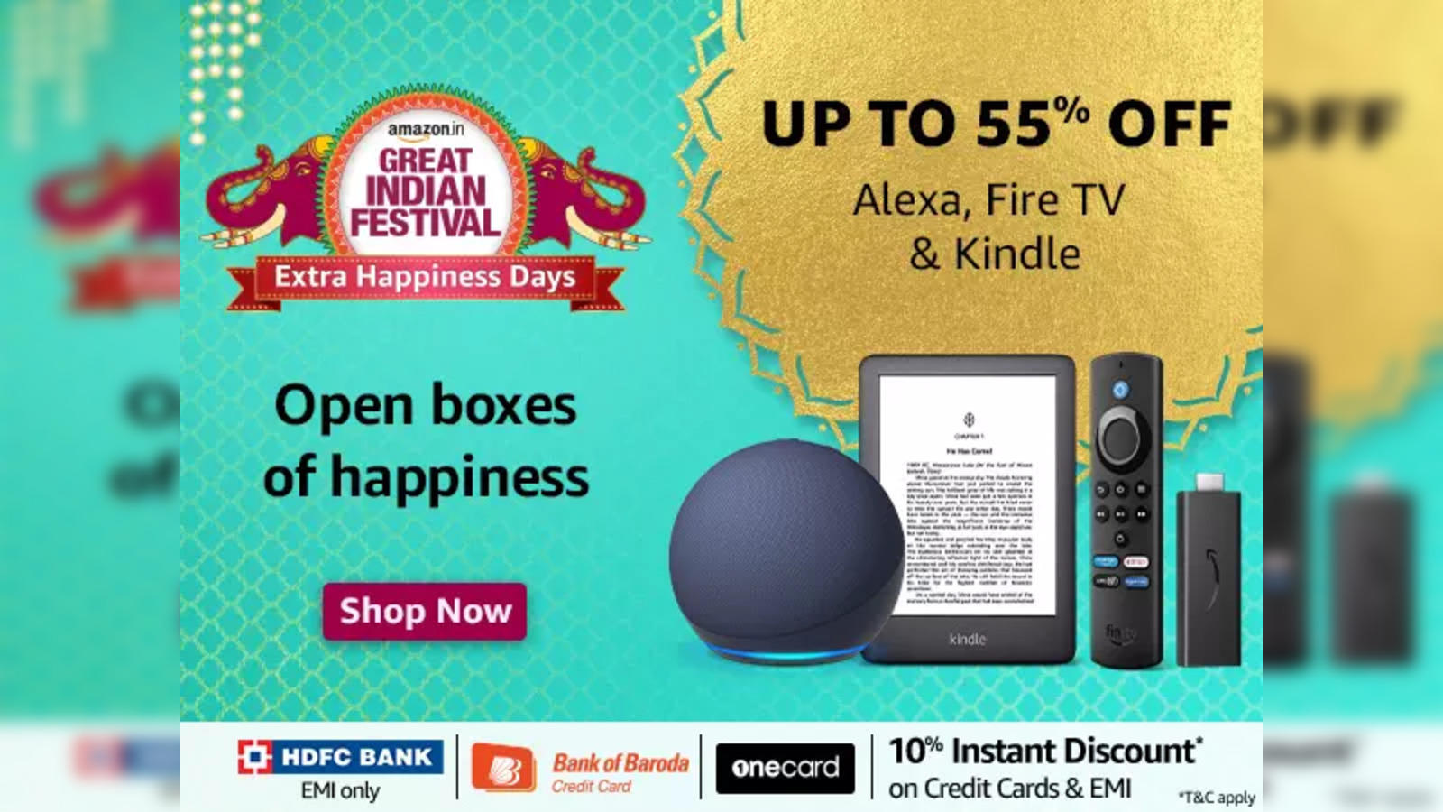 Celebrate savings at  Festival Sale 2023: Up to 55% off on Alexa  devices - Hindustan Times