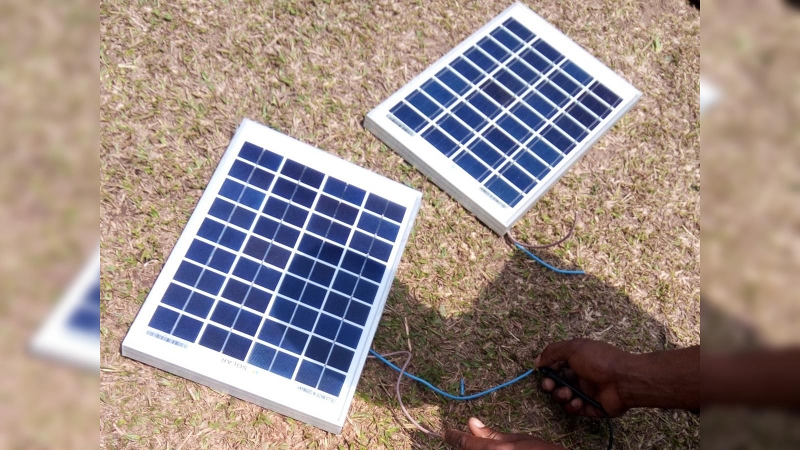 Mini Solar Panel: Ideal power source for small devices/portable appliances  - The Economic Times
