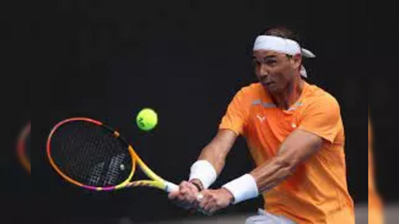 nadal Australian Open 2023 Rafael Nadal loses his racquet in first-round win; Watch the funny situation here