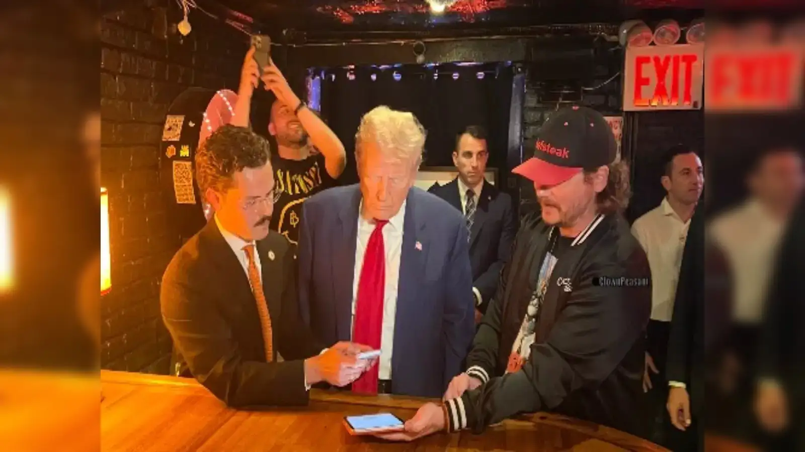 US Presidential Election 2024: Trump, a Bar, and Bitcoin: How a 2024  campaign stop turned into a crypto-powered night - The Economic Times