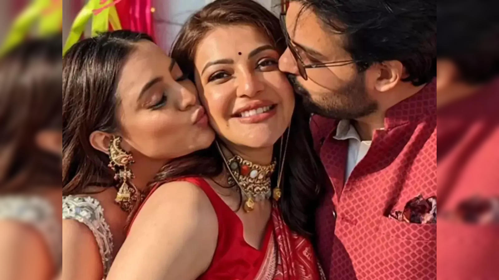 Kajal Agarwal Sex Videos - Mommy to-be Kajal Aggarwal all set to welcome her little one, shares  glimpse from baby shower - The Economic Times