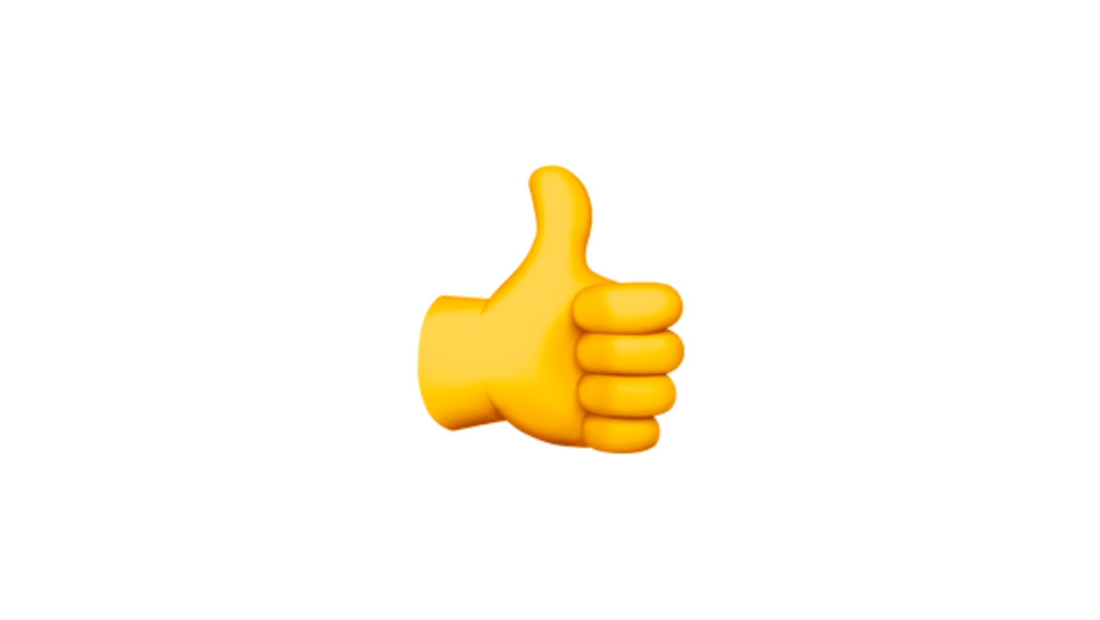 thumbs up emoji canada: Thumbs up emoji to be considered as