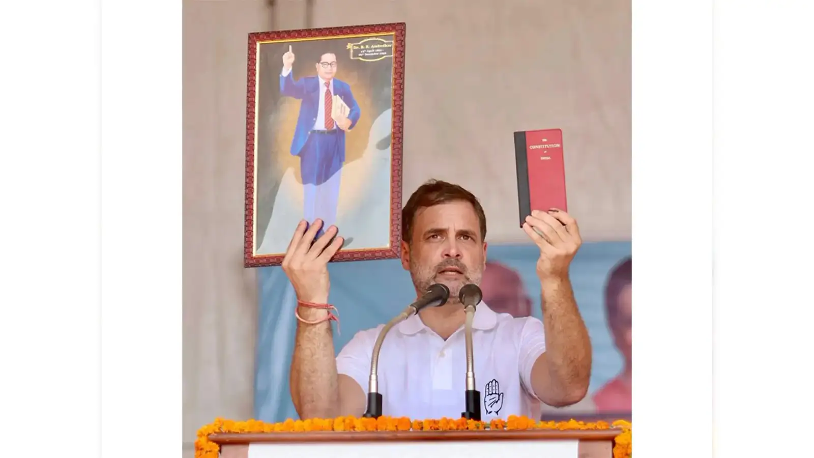 Will fight to defend Babasaheb's ideals 'until my very last breath': Rahul Gandhi