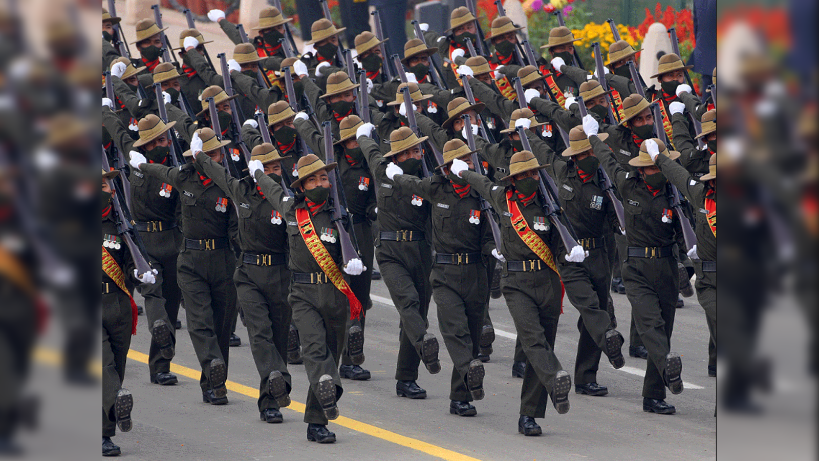 Pics: Indian Army unveils new uniform at the parade ground on Army