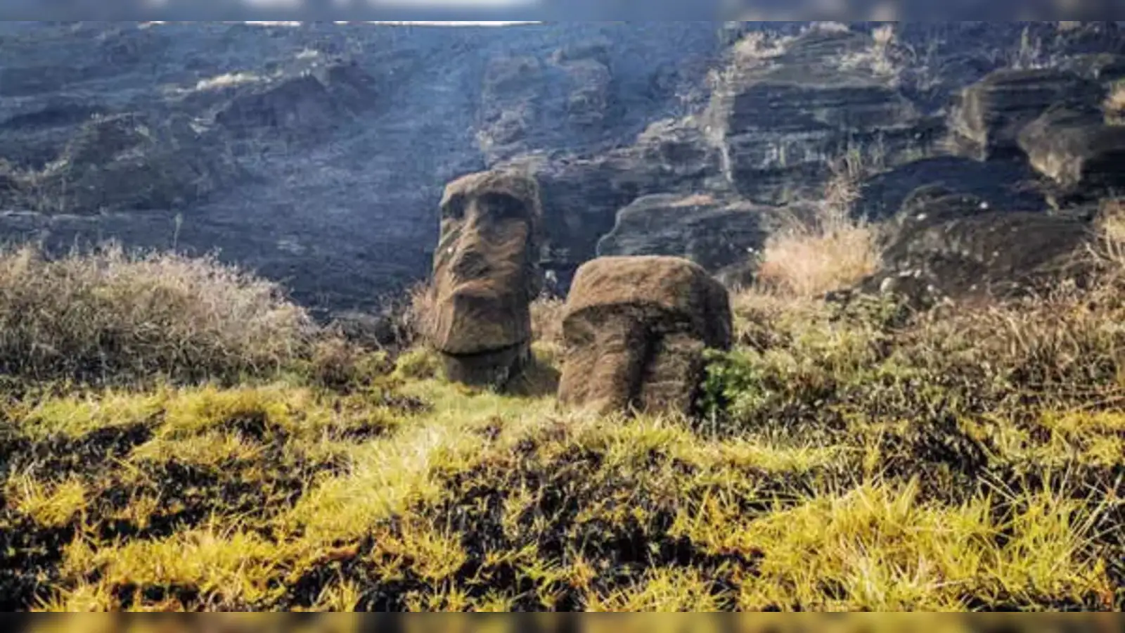 Easter Island Moai: New 1.6-metre-tall Moai discovered in Chilean Island.  See details - The Economic Times